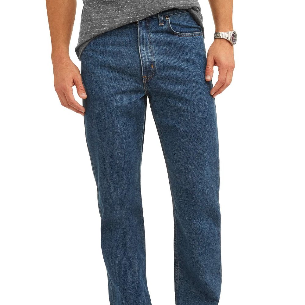 George Men S and Big Men S Relaxed Fit Jeans